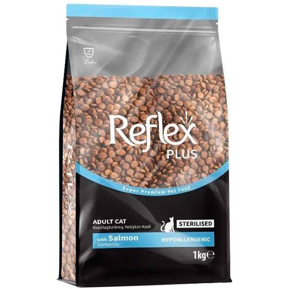 Reflex Plus Somonlu Kısırlaştırılmış Kedi Maması 1 Kg